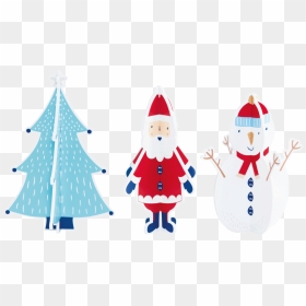 Father Christmas & Friends - Illustration, HD Png Download - christmas father png
