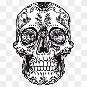 Mexican Skull Art Tumblr For Kids - Male Sugar Skull Men, HD Png Download - skull png tumblr