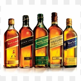 Johnnie Walker Kinds, HD Png Download - bebidas png