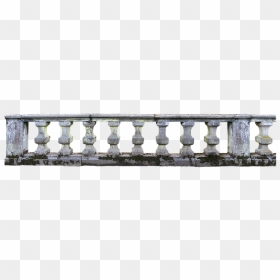 Castle Handrail, HD Png Download - stone pillar png