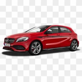 Red Mercedes Benz A250 Amg Car Png Image - Mazda Cx 5 Png, Transparent Png - benz car png