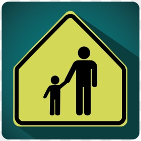 Safety Icon - Do Not Leave Children Unattended Sign, HD Png Download - safety icon png