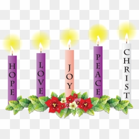 Transparent Advent Wreath Png - Simple Christmas Frame Clipart, Png Download - advent wreath png