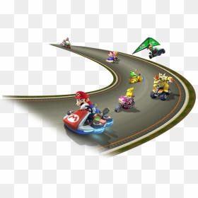 Mario Kart Track Png, Transparent Png - mario kart 8 png