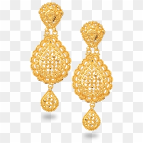 Jali 22ct Gold Filigree Earring - Earrings, HD Png Download - jali png