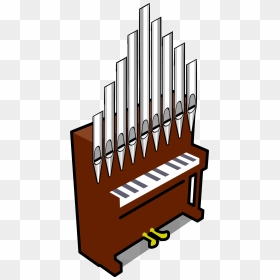 Clipart Pipe Organ Vector Royalty Free Stock Pipe Organ - Upright Piano Clipart, HD Png Download - pipes png