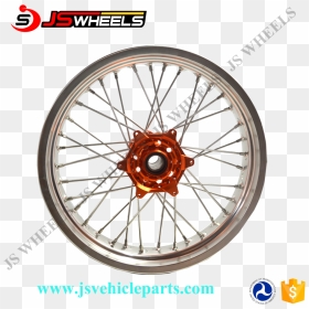 Js Racing Part Motorcycle Wheels Silver Rims Orange - Trade Assurance, HD Png Download - indian flag wheel png