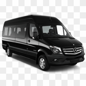 Mercedes Sprinter Van Black, HD Png Download - limo png