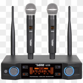 U20 Wireless Mic - Platinum Wireless Microphone Price, HD Png Download - sound mike png