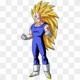 Majin Vegeta Super Saiyan 3, HD Png Download - majin vegeta png