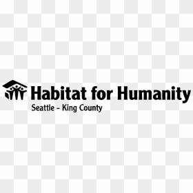 Habitat For Humanity Seattle-king County - Habitat For Humanity, HD Png Download - habitat for humanity logo png