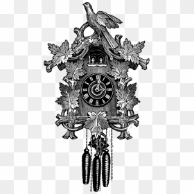 Cuckoo Clock, HD Png Download - peacock feather png hd
