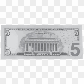 2003 Five Dollar Bill, HD Png Download - lincoln png