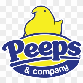 Peeps Just Born Candy Marshmallow Chocolate Bar - Peeps Candy Logo, HD Png Download - peeps png