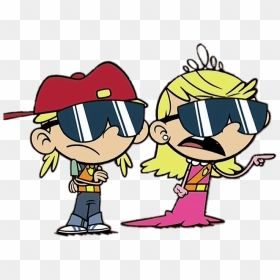 The Loud Twins Lola And Lana - Loud House Lola Y Lana, HD Png Download - loud png