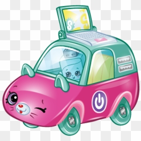 Shopkins Wiki - Shopkins Cutie Cars Laptop Limo, HD Png Download - limo png