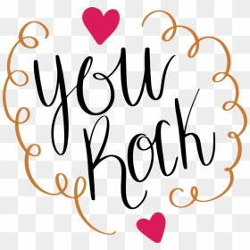 You"re Amazing Did You Know That Receiving A Compliment - You Rock, HD Png Download - amazing png