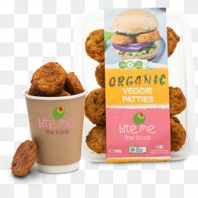 Organic Veggie Patties - Bun, HD Png Download - veg patties png