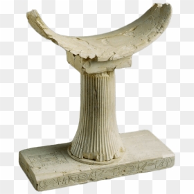 Egyptian Headrest, HD Png Download - stone pillar png