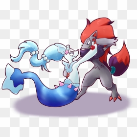 312 Kb Png - Zoroark And Primarina, Transparent Png - primarina png