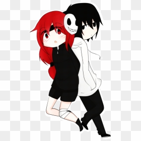 Jeff Y Anime Neko, Creepy Pasta, Jeff The Killer, 1st - Jeff And Lucy Creepypasta, HD Png Download - my name jeff png