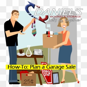 Garage Clipart Cluttered Garage - Garage Sale, HD Png Download - garage sale png