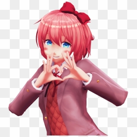 Sayori Ddlc, HD Png Download - sayori hanging png