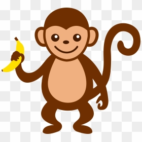 Free Ape Clipart Clipart Free Cartoon Monkey Clip Art - Monkey Clipart, HD Png Download - ape png
