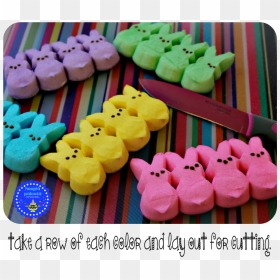 Striped Bunny Peeps - Icing, HD Png Download - peeps png