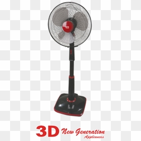 3d Stand Fan 16in, HD Png Download - stand fan png