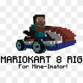 0unukww - Mine Imator Rig Kart, HD Png Download - mario kart 8 png