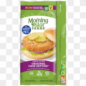 Morningstar Farms Chicken Patties, HD Png Download - veg patties png