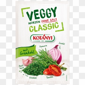 Kotányi Veggy Classic Gewürzmischung Im Brief - Kotányi, HD Png Download - veg patties png