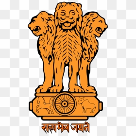 Coat Of Arms Of India Png - Figure Of National Emblem, Transparent Png - indian flag wheel png