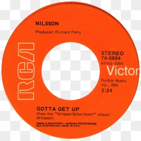 Gotta Get Up By Harry Nilsson Side-b Us Vinyl - No Time, HD Png Download - registered png
