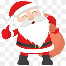 Father Christmas Transparent Background - Father Christmas And Reindeer, HD Png Download - christmas father png