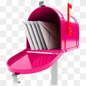 Pink Mailbox Png Clipart Transparent Download - Mail Post, Png Download - post it png transparent