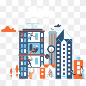 National Apartment Association Graphic Of People In - House, HD Png Download - apartment png