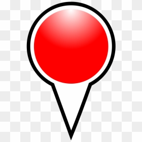 Map Pointer Red Color Vector Clip Art - You Are Here Free Vector, HD Png Download - location pointer png