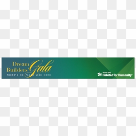 Dreambuilder Gala Logo - Calligraphy, HD Png Download - habitat for humanity logo png