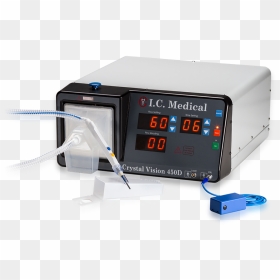 Ic Medical Crystal Vision 450d, Png Download - Electronics, Transparent Png - smoke plume png