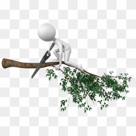 Cutting Branch On Wrong Side, HD Png Download - wrong cross png