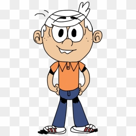 Image Titled How To Draw Lincoln Loud From The Loud - Loud House Lincoln Orange Shirt, HD Png Download - lincoln png