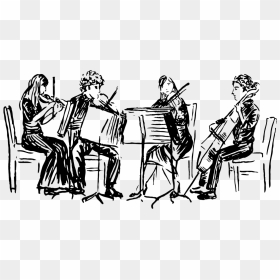 Png String Band - Clip Art String Quartet, Transparent Png - orchestra png