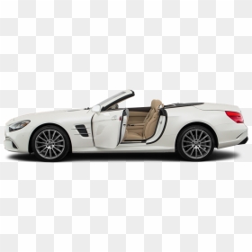 2018 Mercedes Sl 450 White, HD Png Download - benz car png