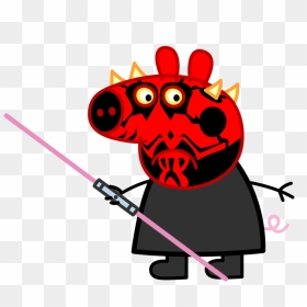 Darth Peppa Pig Monster By Huuthuat - Anakin Skywalker Fan Art, HD Png Download - mlg.png