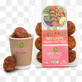 Red Lentil Fakki Pattie - Muffin, HD Png Download - veg patties png