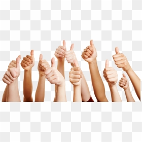 Too Many Thumbs Up, HD Png Download - best of luck png