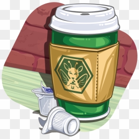 Coffee To Go - Illustration, HD Png Download - coffee to go png