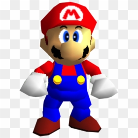 Super Mario - Mario Super Mario 64, HD Png Download - mario 64 png